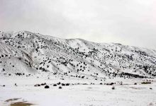 گزارش تصویری از یک روز برفی در شاهرود